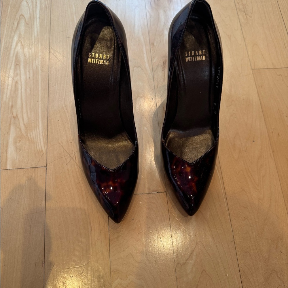 Stuart Weitzman Tortoise pumps